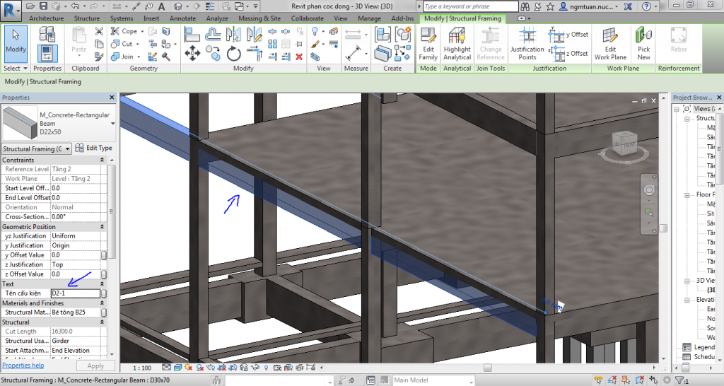 shared parameter trong revit